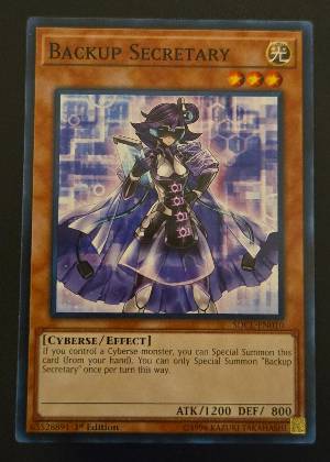 Backup Secretary, graded 9.5