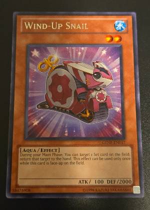 Wind-Up Snail, graded 9.5