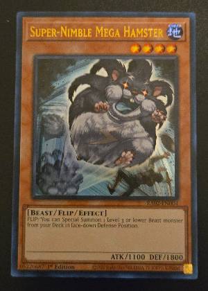Super-Nimble Mega Hamster, graded 9.5