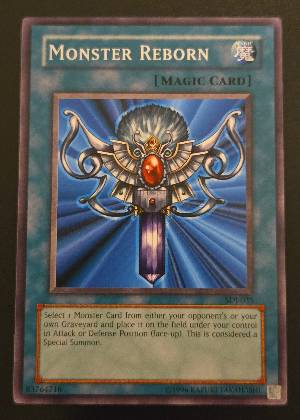 Monster Reborn, graded 9.0