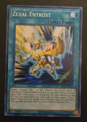 Zexal Entrust, graded 9.0