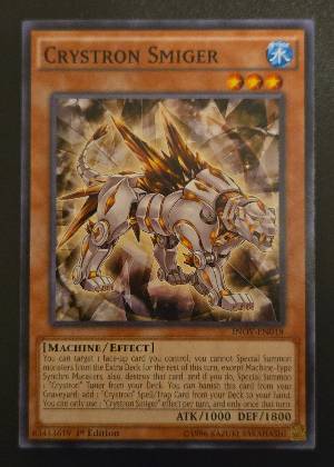 Crystron Smiger, graded 9.0
