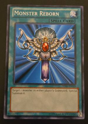 Monster Reborn, graded 9.0