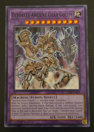 Ultimate Ancient Gear Golem, graded 9.0