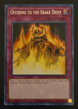 Offering to the Snake Deity, graded 8.5