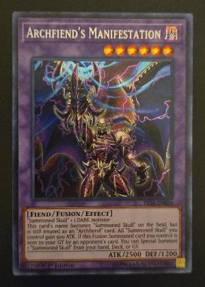 Archfiend's Manifestation, graded 9.0