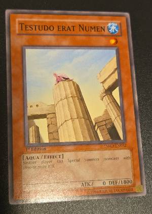Testudo erat Numen, graded 9.0