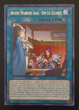 Ancient Warriors Saga - Sun-Liu Alliance, graded 9.0