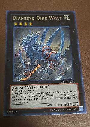 Diamond Dire Wolf, graded 9.0