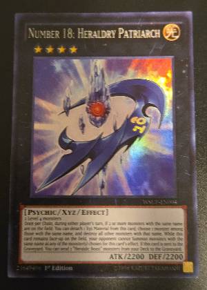 Number 18: Heraldry Patriarch, graded 8.0