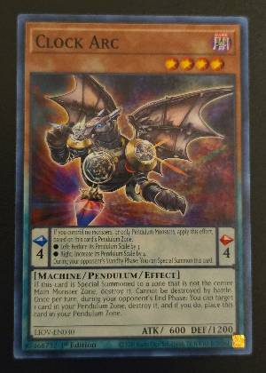 Clock Arc, graded 9.0