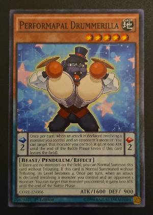 Performapal Drummerilla, graded 9.5