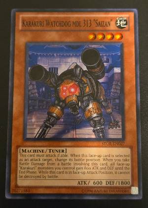 Karakuri Watchdog mdl 313 "Saizan", graded 9.5