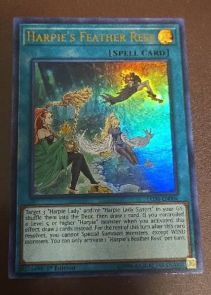 Harpie's Feather Rest, graded 9.0