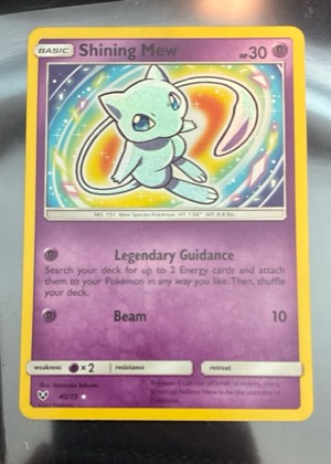 Shining Mew, graded 9.5