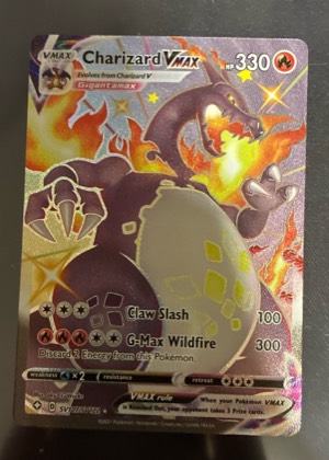 Charizard VMAX, graded 9.0