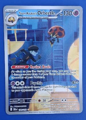 Team Rocket's Orbeetle, graded 9.0