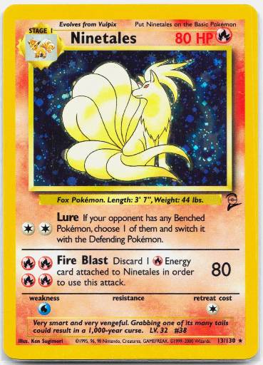 Ninetales, graded 9.0
