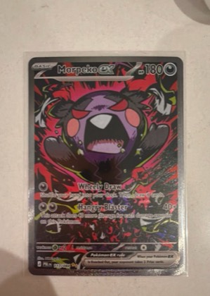Morpeko ex, graded 9.0