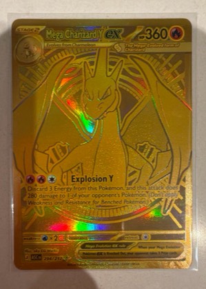 Mega Charizard Y ex, graded 9.5