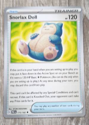 Snorlax Doll, graded 8.0