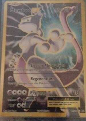 Mewtwo EX graded 8