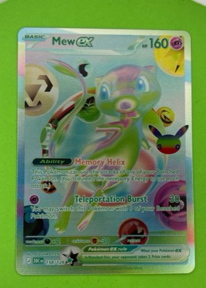 Mew ex graded 6 & below
