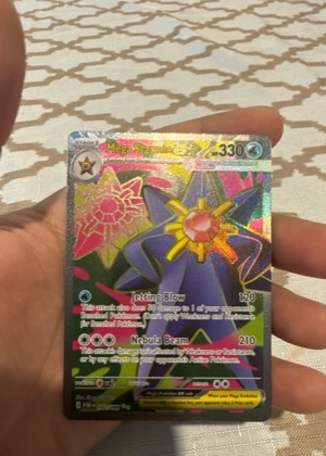 Mega Starmie ex graded 8