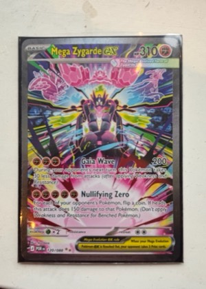 Mega Zygarde ex, graded 9.0