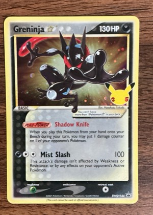 Greninja ☆, graded 9.0