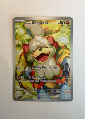 Hisuian Growlithe, graded 9.5