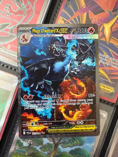 Mega Charizard X ex, graded 9.0
