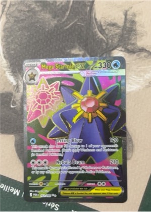 Mega Starmie ex graded 8.5