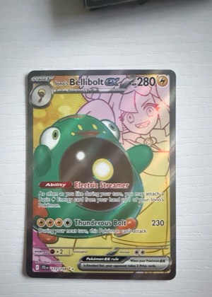Iono's Bellibolt ex, graded 9.0