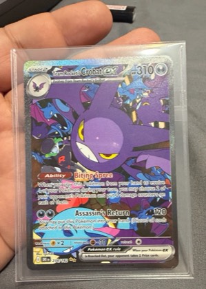 Team Rocket's Crobat ex graded 9.5
