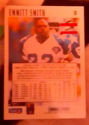 Emmitt Smith, graded 8.0