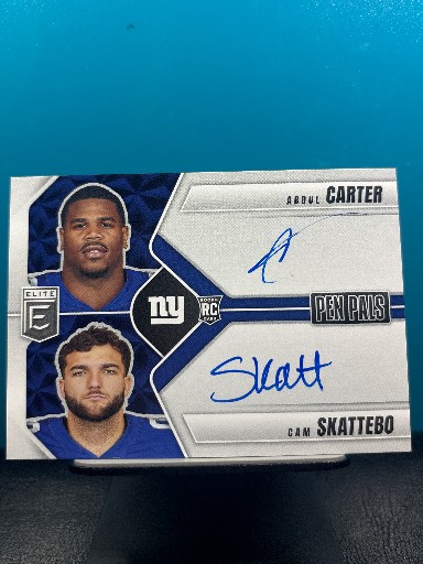 Abdul Carter / Cam Skattebo, graded 9.0