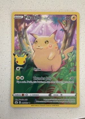 Pikachu, graded 9.0