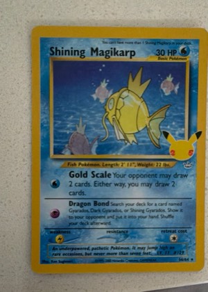 Shining Magikarp graded 8.5