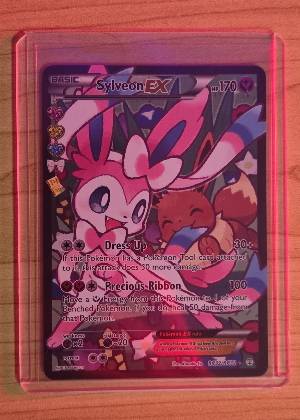 Sylveon EX (Full Art), graded 9.0