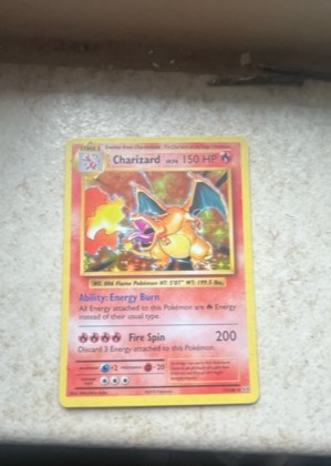 Charizard, graded 7.5
