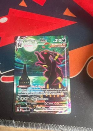 Umbreon VMAX (Alternate Art Secret), graded 9.0
