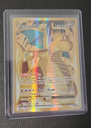 Dragonite EX (Full Art), graded 9.0