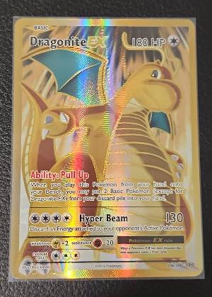Dragonite EX (Full Art), graded 9.0