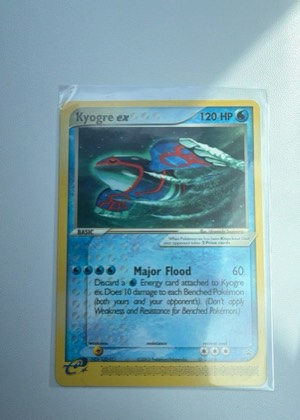 Kyogre ex - 001 (Nintendo Power Magazine), graded 9.0