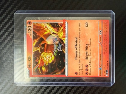 Ho-Oh - 010/086 (Gamestop Exclusive), graded 9.5