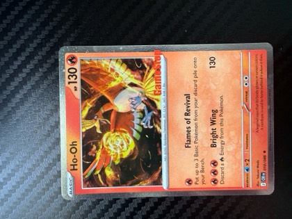 Ho-Oh - 010/086 (Gamestop Exclusive), graded 9.5