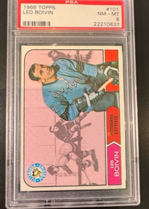 Leo Boivin, graded 8.5