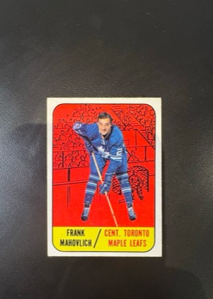 Frank Mahovlich, graded 7.5