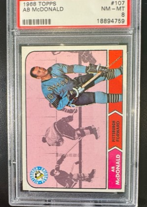 Ab McDonald, graded 8.5